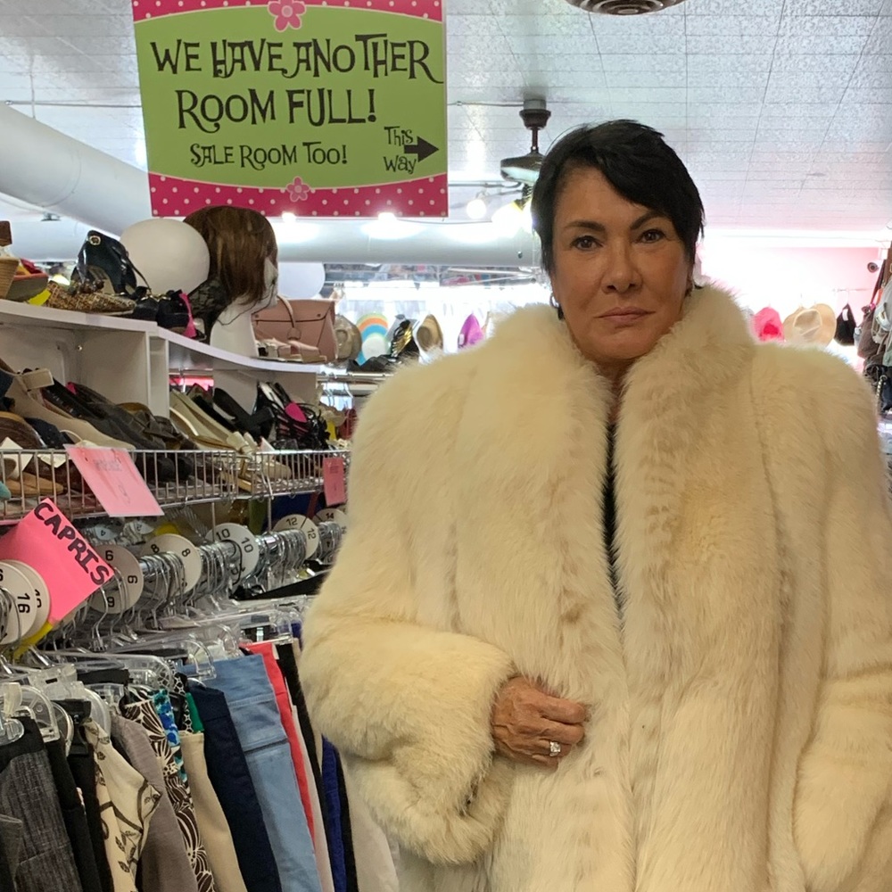 White Fox Coat